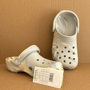 NWT Crocs Kids' Gray Clogs
